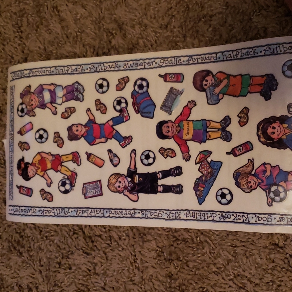 Scrapbook stickers